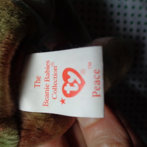 TY Peace Bear 1996 DOB - Picture 12 of 16